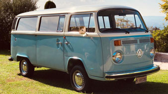 Volkswagen T2 Bus Window 1974