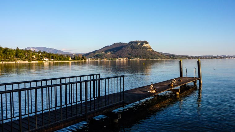 Lago di Garda in auto d'epoca