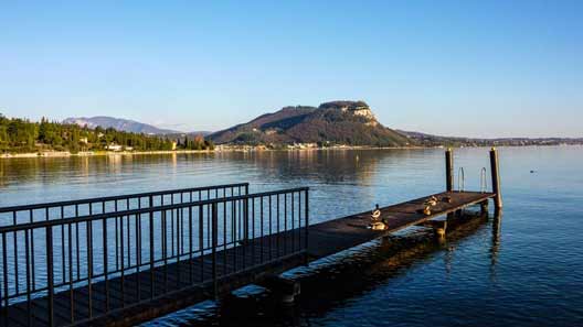 Il lago di Garda in auto d'epoca